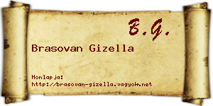 Brasovan Gizella névjegykártya